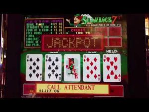 shamrock 7's video poker machine for sale