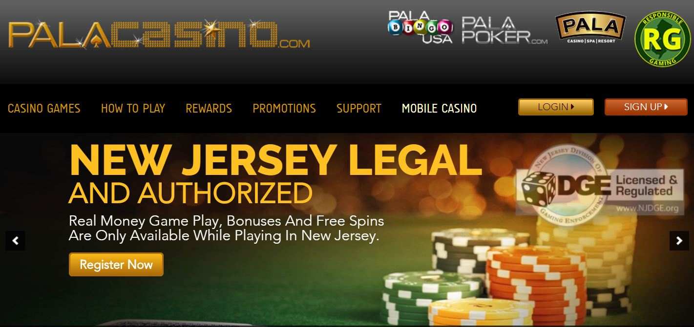 Pala Online Casino New Jersey 2020 Review of Pala Online Casino New Jersey